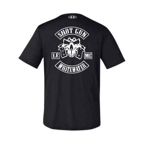 ShotGunLawEnforcementMC - Under Armor Men's Team Tech T-Shirt V2 "WhiteWater"