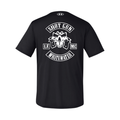 ShotGunLawEnforcementMC - Under Armor Men's Team Tech T-Shirt V2 "WhiteWater"