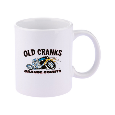 OldCranks - 11oz Basic C Handle Ceramic Mug