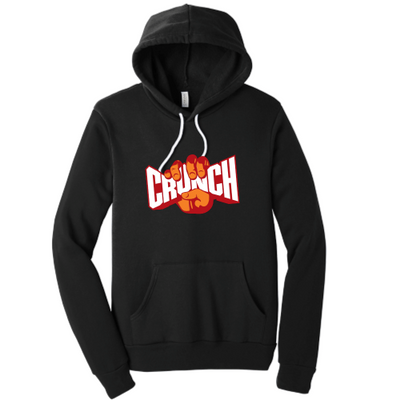 CrunchFitness - Unisex Poly/Cotton Hooded Pullover Sweatshirt