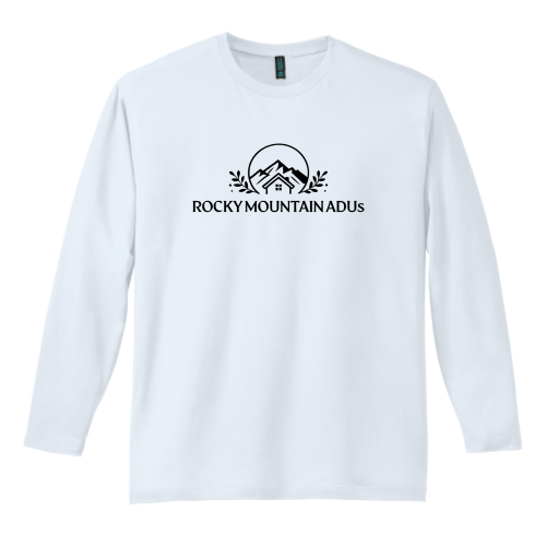 Rocky Mountain Tiny Homes - District Perfect Weight Long Sleeve Tee v1