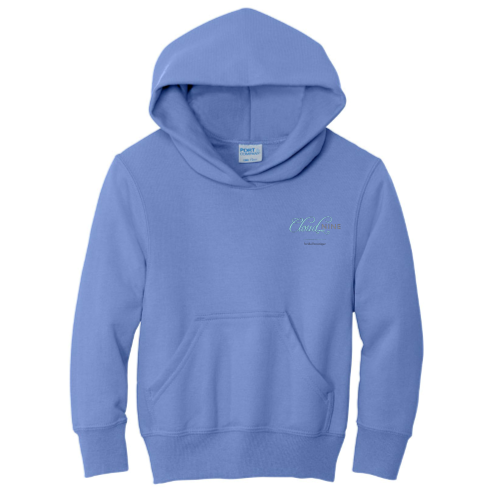 Cloud Nine Peoria - Port & Company Youth Pullover Hooded Sweatshirt