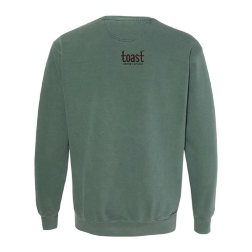 ToastCoffeeHouse - Pigment Dyed Crewneck Sweatshirt - v2