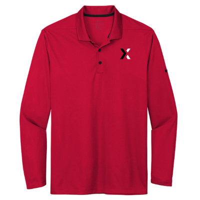 Lotlinx - Nike Dri-FIT Micro Pique 2.0 Long Sleeve Polo v2