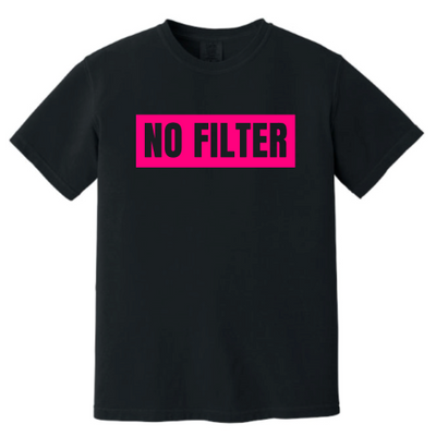 NoFilterCoffeeShop - Unisex Comfort Colors Vintage Tee