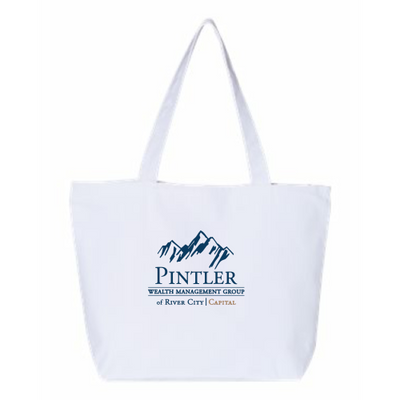 PintlerWMG - 24.5L Canvas Zippered Tote