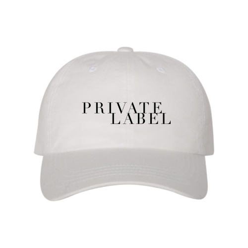 PrivateLabelIntl - YP Classics - Dad Hat - White