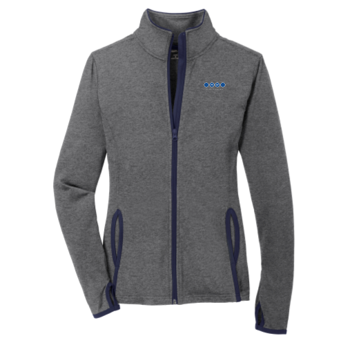 MH2 - Sport-Tek Ladies Sport-Wick Stretch Contrast Full-Zip Jacket