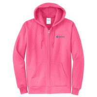 SEDC - Port & Company Classic Full-Zip Hooded Sweatshirt