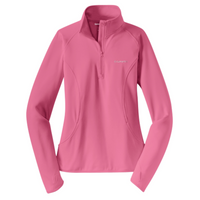 CurrentHR - Sport-Tek Ladies Sport-Wick Stretch 1/2-Zip Pullover