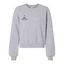 State Repair - American Apparel ReFlex Women's Fleece Crewneck Sweatshirt