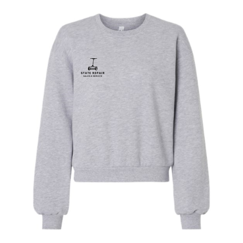 State Repair - American Apparel ReFlex Women's Fleece Crewneck Sweatshirt