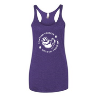GigglingGrizzly - Next Level Apparel Women’s Tri-Blend Racerback Tank - v1