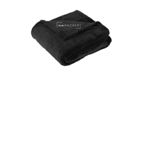 UnpackedCare - Port Authority Oversized Ultra Plush Blanket - EMB