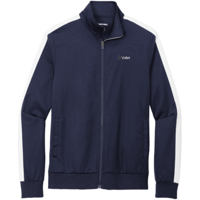 Valer - Sport-Tek Tricot Sleeve Stripe Track Jacket