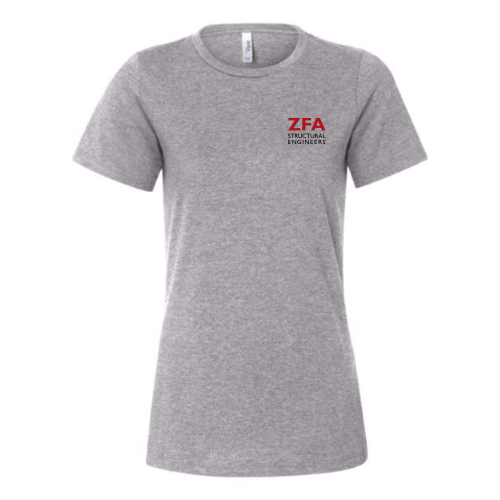ZFA - Women’s Relaxed Fit Heather CVC Tee