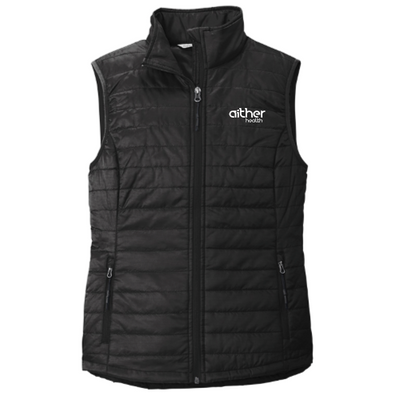 AitherHealth - Port Authority Ladies Packable Puffy Vest L851