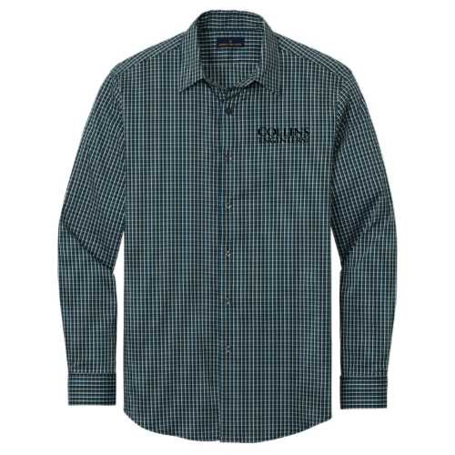 CollinsEngineersInc - Brooks Brothers - Men's Tech Stretch Pattern Shirt - v1