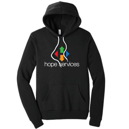 HopeServices - Unisex Poly/Cotton Hooded Pullover Sweatshirt