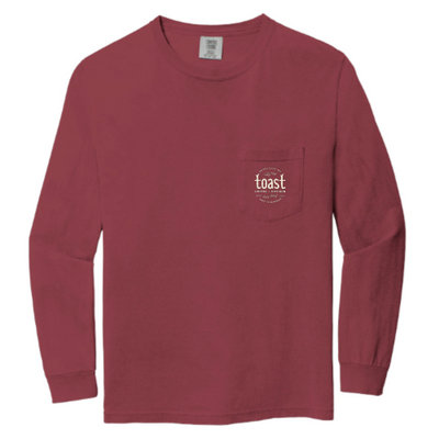 ToastCoffeeHouse - Long Sleeve Pocket T-Shirt - v2
