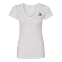Plymouth Pickleball Club - Next Level Women's V-Neck T-Shirt
