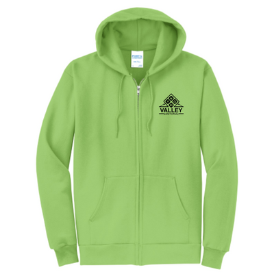 ValleyJanitorial - Port & Company Classic Full-Zip Hooded Sweatshirt