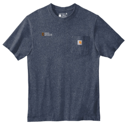 EbersonConstruction - Carhartt Tall Workwear Pocket Short Sleeve T-Shirt