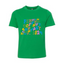FerrisCoffee - Youth Premium Short Sleeve Crew - YOUTH - Warp Colorful