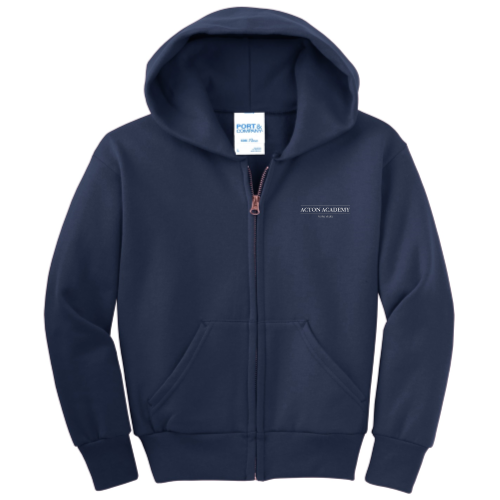ActonAcademy - Port & Company Youth Full-Zip Hooded Sweatshirt