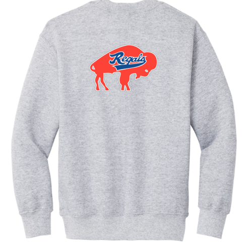 BuffaloRegals - Port & Company Youth Crewneck Sweatshirt