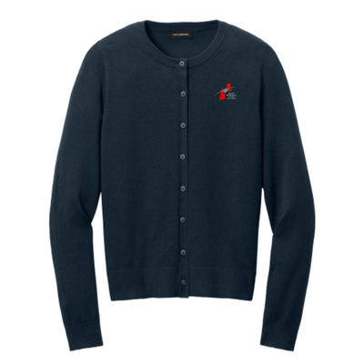 GCC - Port Authority Women’s Easy Care Crewneck Cardigan Sweater