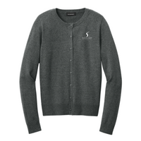 Syntelligent - Port Authority Women’s Easy Care Crewneck Cardigan Sweater