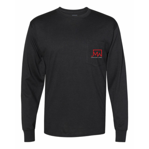 JohnsonMetalWorks - Workwear Long Sleeve Pocket T-Shirt