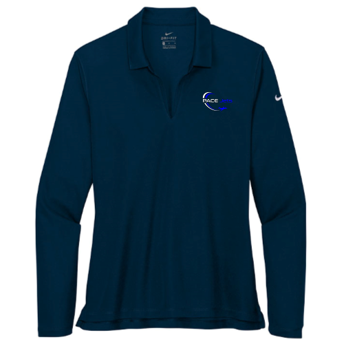 PaceGroup Nike - Ladies Dri-FIT Long Sleeve Polo