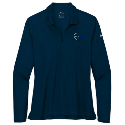 PaceGroup Nike - Ladies Dri-FIT Long Sleeve Polo