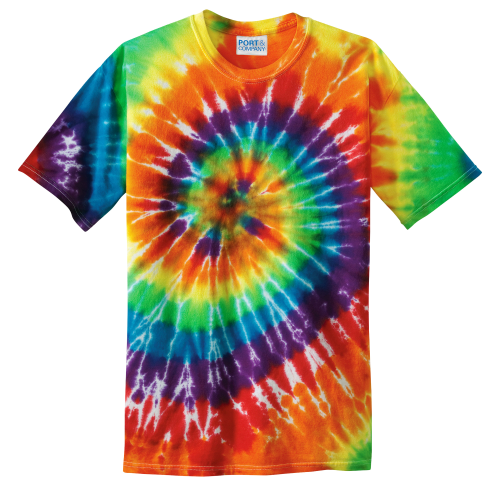 EMB Port & Company Essential Tie-Dye Tee PC147