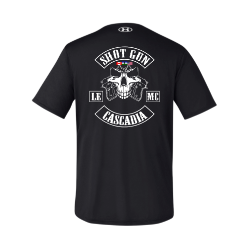 ShotGunLawEnforcementMC - Under Armor Men's Team Tech T-Shirt V9 "Cascadia"