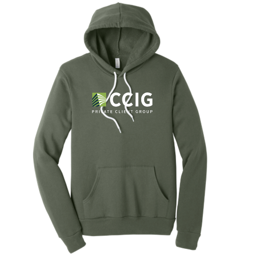 CCIG - Unisex Poly/Cotton Hooded Pullover Sweatshirt