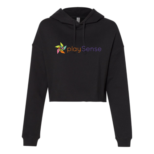 playSense - Independent Trading - Women's Crop Hoodie