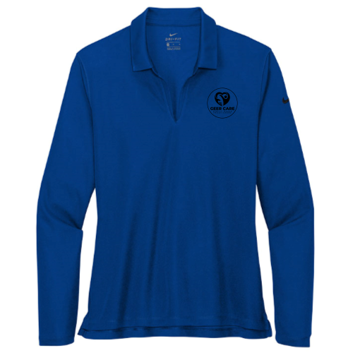 GeerCare - Nike - Ladies Dri-FIT Long Sleeve Polo - v1