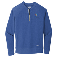 Brainfuse - New Era Men's Sueded Cotton Blend 1/4-Zip Pullover