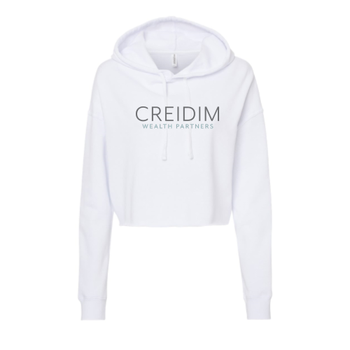 CREIDIM Wealth Partners - Independent Trading  Women's Crop Hoodie
