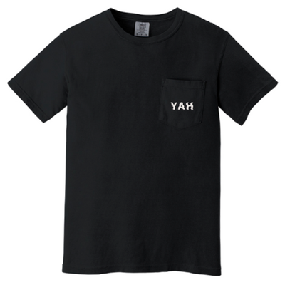 Dark Black - YAH Pocket Tee