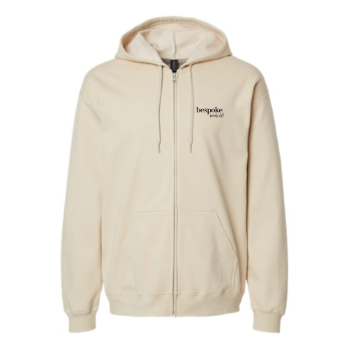 BespokeBeautyLoft - Gildan Softstyle Full-Zip Hooded Sweatshirt v1