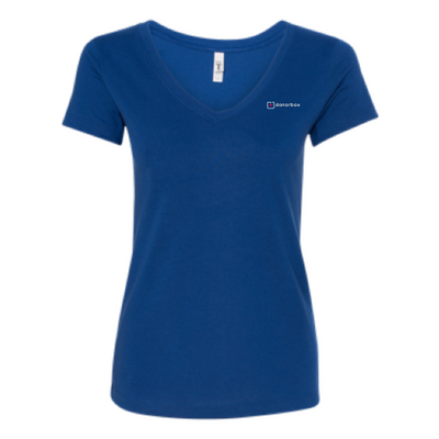 Donorbox - Next Level Women's V-Neck