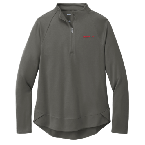 SLConstruction - Sustainable Port Authority Ladies C-FREE Cypress 1/4-Zip v3