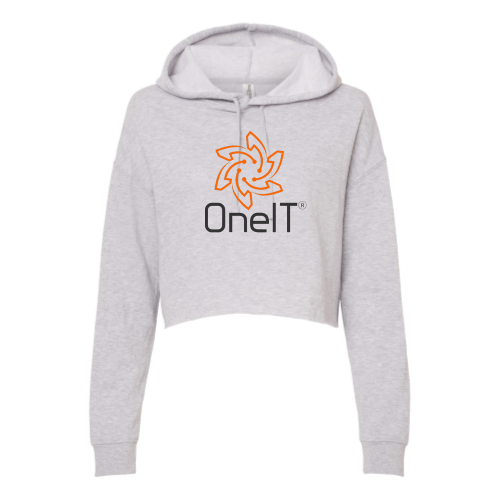 OneIT - Independent Trading - Women's Crop Hoodie