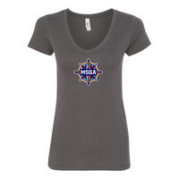 MSGA - Next Level - Womens V-Neck 1540