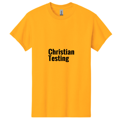 Christian Testing 1