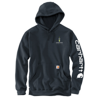 ChemistryStaffing - Carhartt Midweight Hooded Logo Sweatshirt CTK288